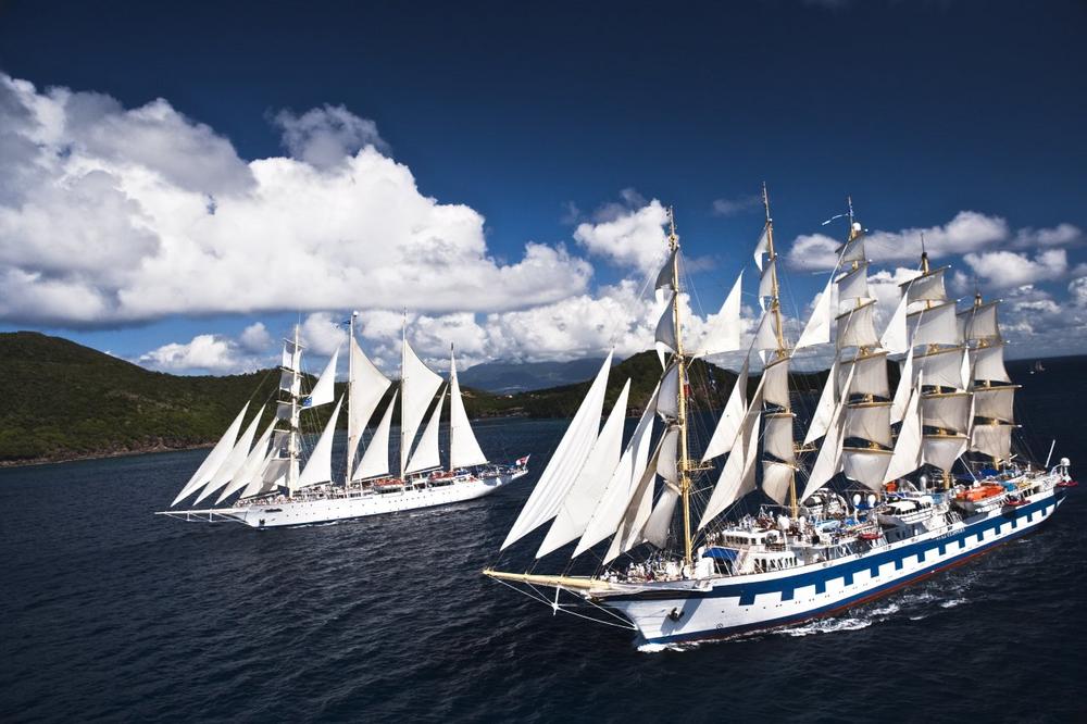 Spezial-Kreuzfahrten und Atlantiküberquerungen mit Star Clippers