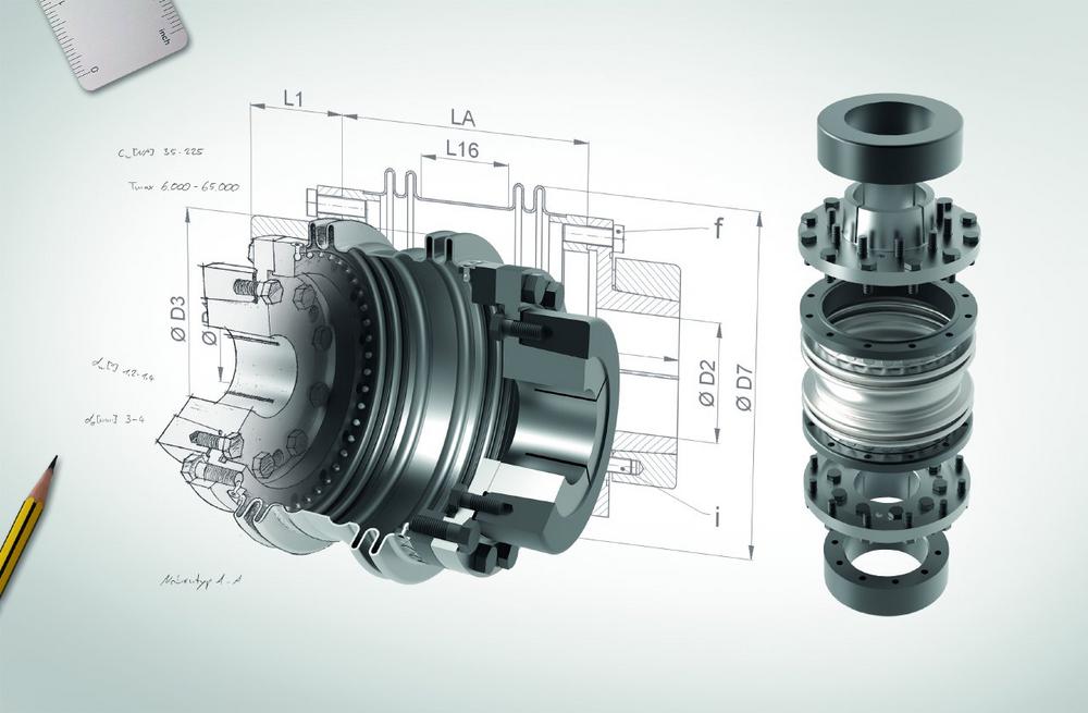 Metal bellows coupling KXL – For big achievements