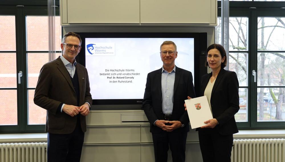 Verabschiedung in den Ruhestand von Prof. Dr. Roland Conrady