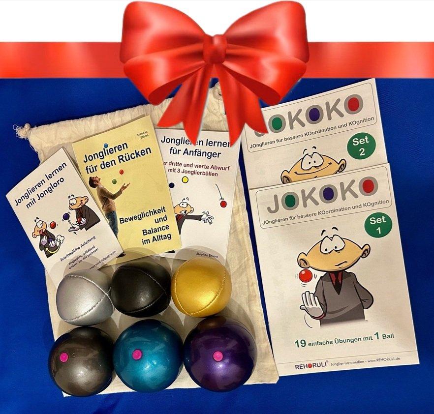 Geschenkidee: Wirksames Rücken-Jonglier-Set – ab 89,00 €