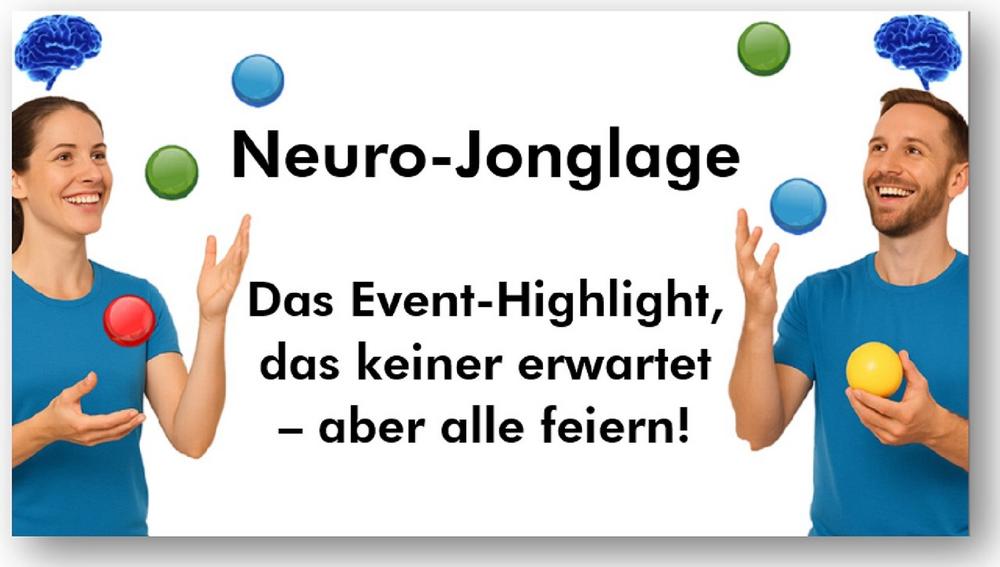 Neuro-Jonglage – Das Eventmodul, das das Gehirn rockt