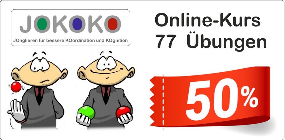 Locker den Corona-Lockdown überstehen mit 77 Wurf- und Fangübungen mit 1 und 2 Bällen