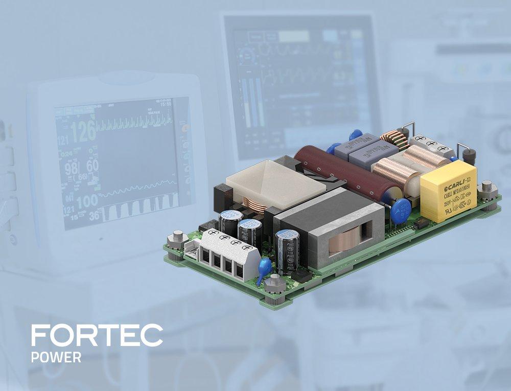 FORTEC Power nimmt Advanced Energy LPP200 ins Portfolio auf – extrem flaches AC/DC-Netzteil für Medizin, Industrie und Spezialbeleuchtung