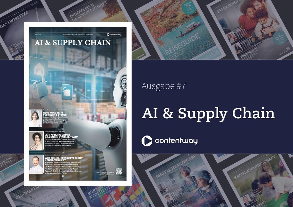 #7 AI & Supply Chain: Sonderpublikation von Contentway im österreichischen Standard.