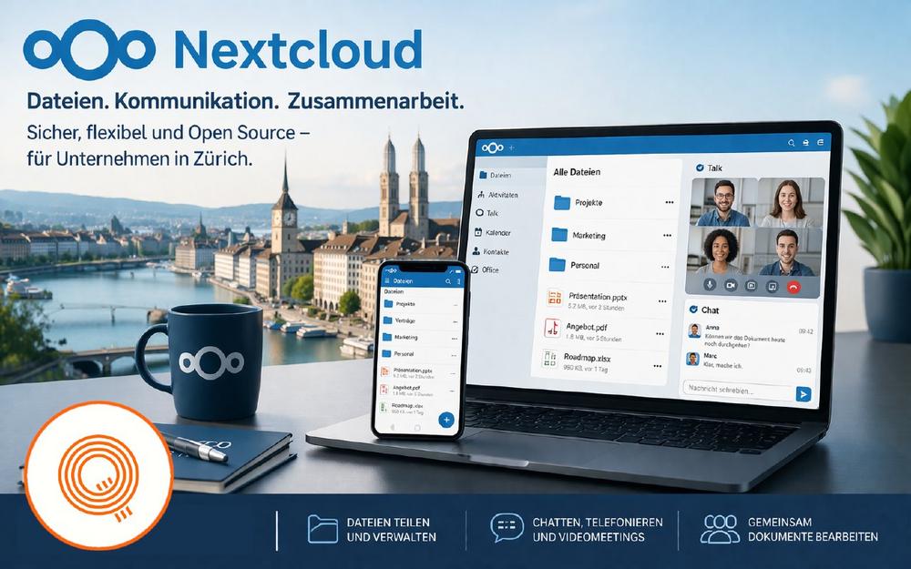 Vormarsch der Open Source Plattform Nextcloud für Dateiablage, Team-Kommunikation und Zusammenarbeit