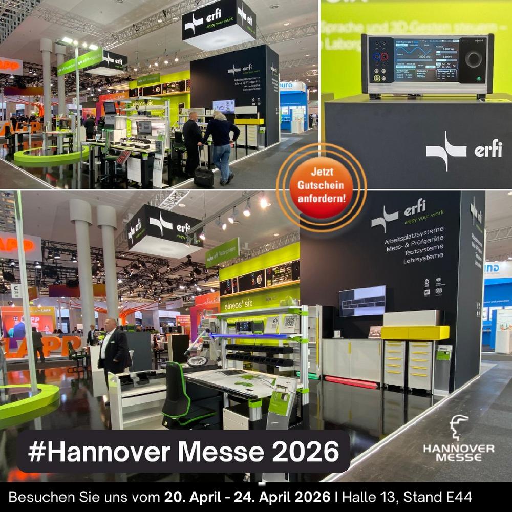 Besuchen Sie uns auf der Hannover Messe 2026!