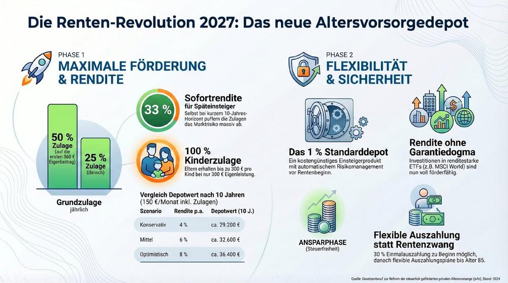 Riester ist tot, es lebe der ETF: Was das neue Altersvorsorgedepot 2027 wirklich bringt – und wo die Fallen lauern