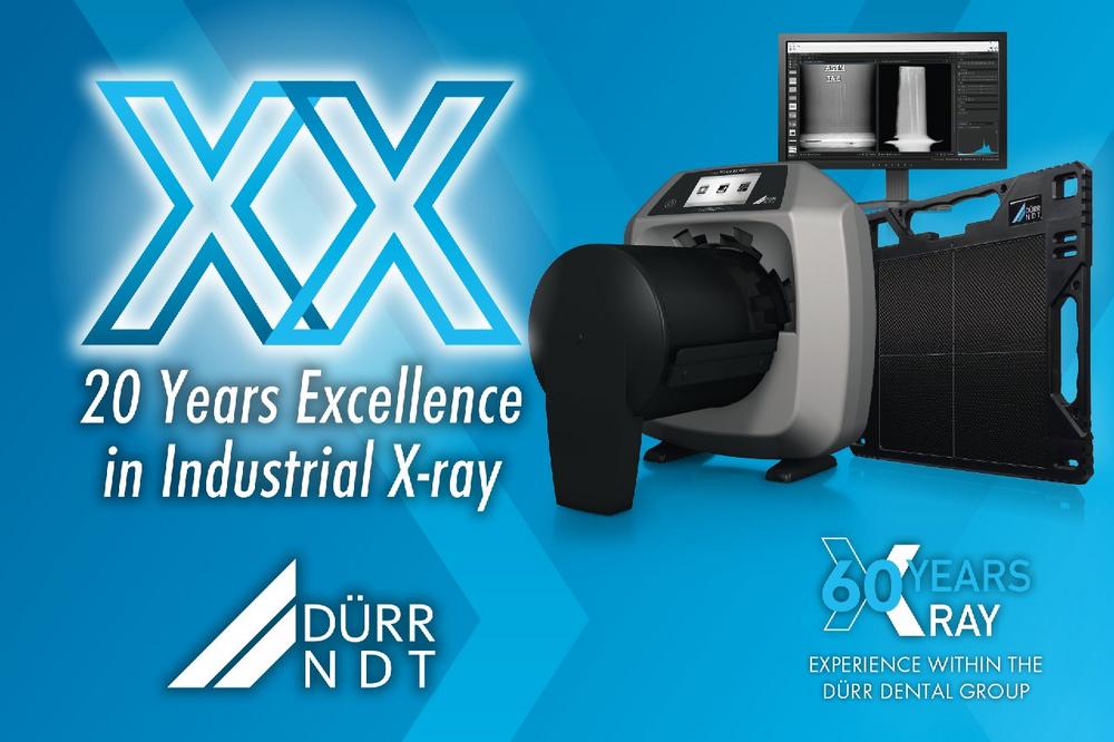 DÜRR NDT Celebrates 20 Years Excellence in Industrial X-ray Built on 60 Years X-ray Experience