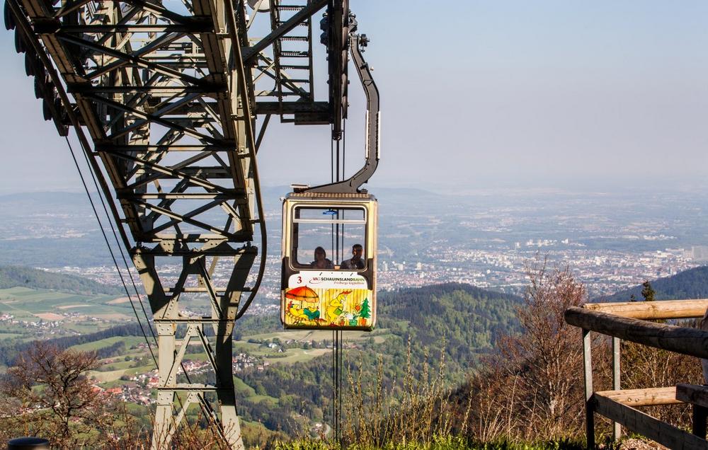Kostenlose Fahrt mit der Schauinslandbahn für Menschen mit Behinderung