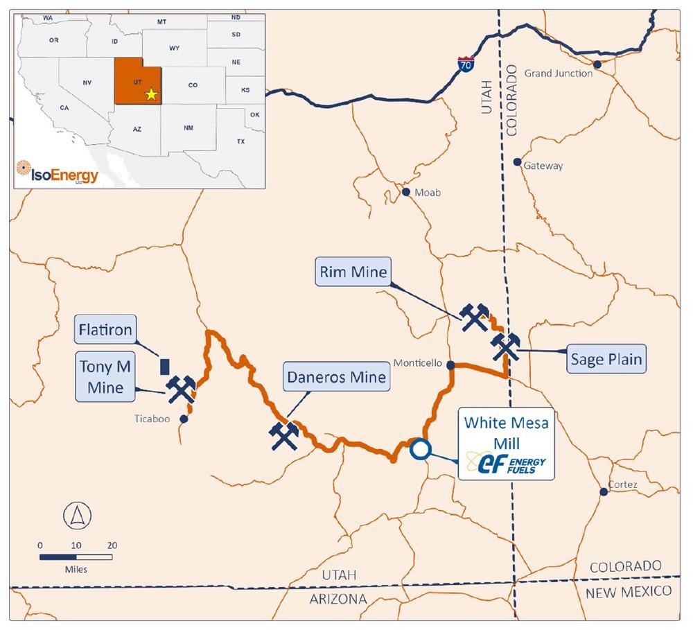 IsoEnergy setzt systematische Erkundungsbohrungen auf Flatiron fort, zielt auf Wachstum in der Nähe der Mine Tony M in Utah und stellt Update zur Massenprobe bereit