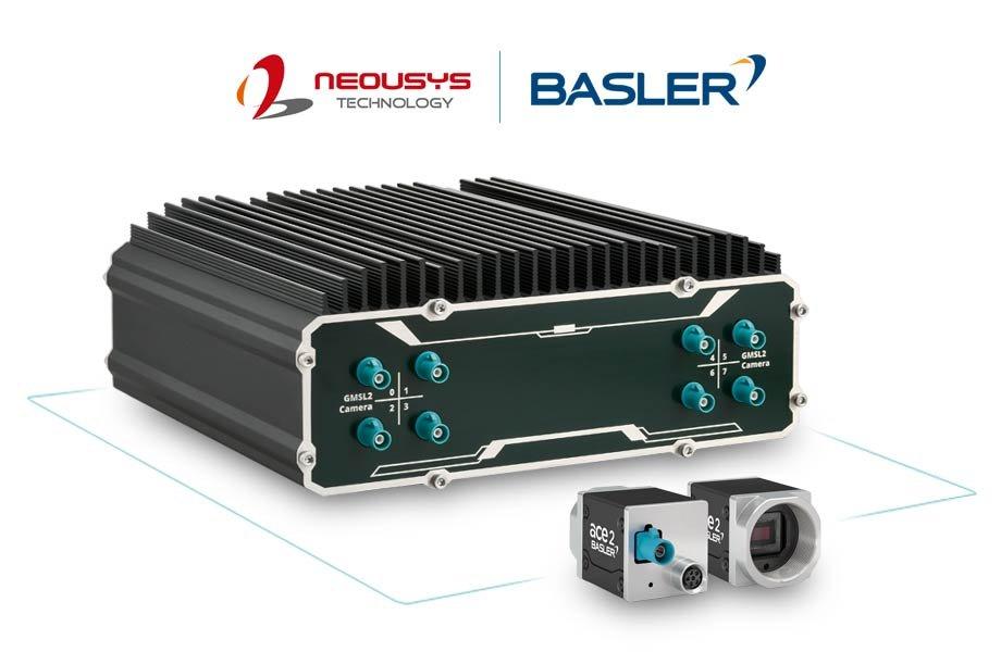 Neousys erweitert die Fähigkeiten von KI Vision durch Unterstützung für Basler ace 2-GMSL-Industriekameras
