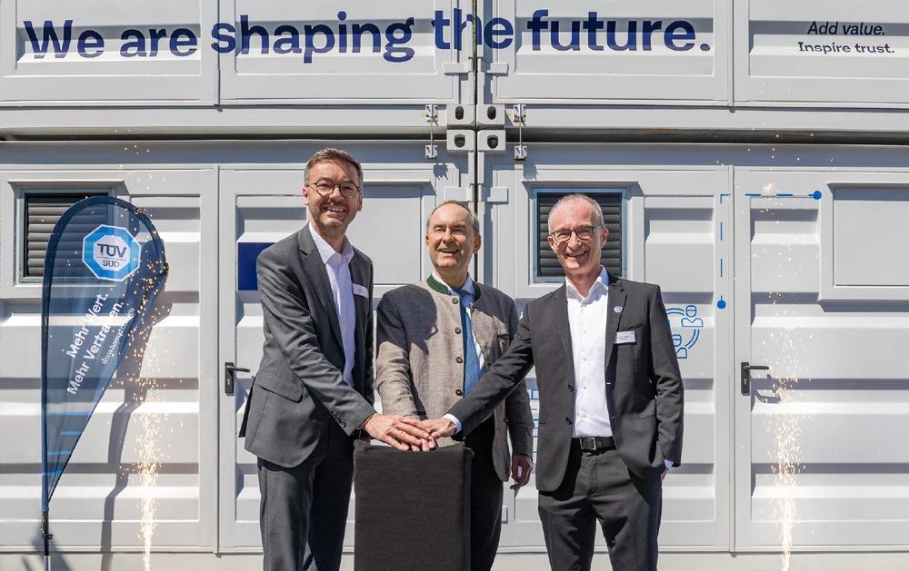 TÜV SÜD opens new hydrogen testing laboratory in Garching