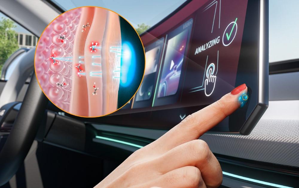 Blutalkoholmessung im Fahrzeugcockpit durch Fingerauflegen