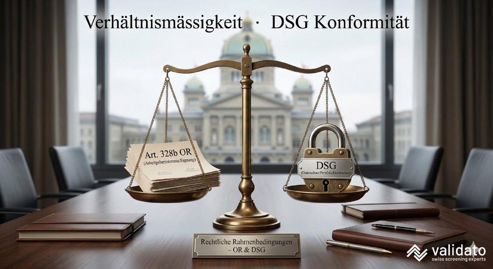 Art. 328b OR und DSG: Was HR-Verantwortliche bei Background Checks beachten müssen