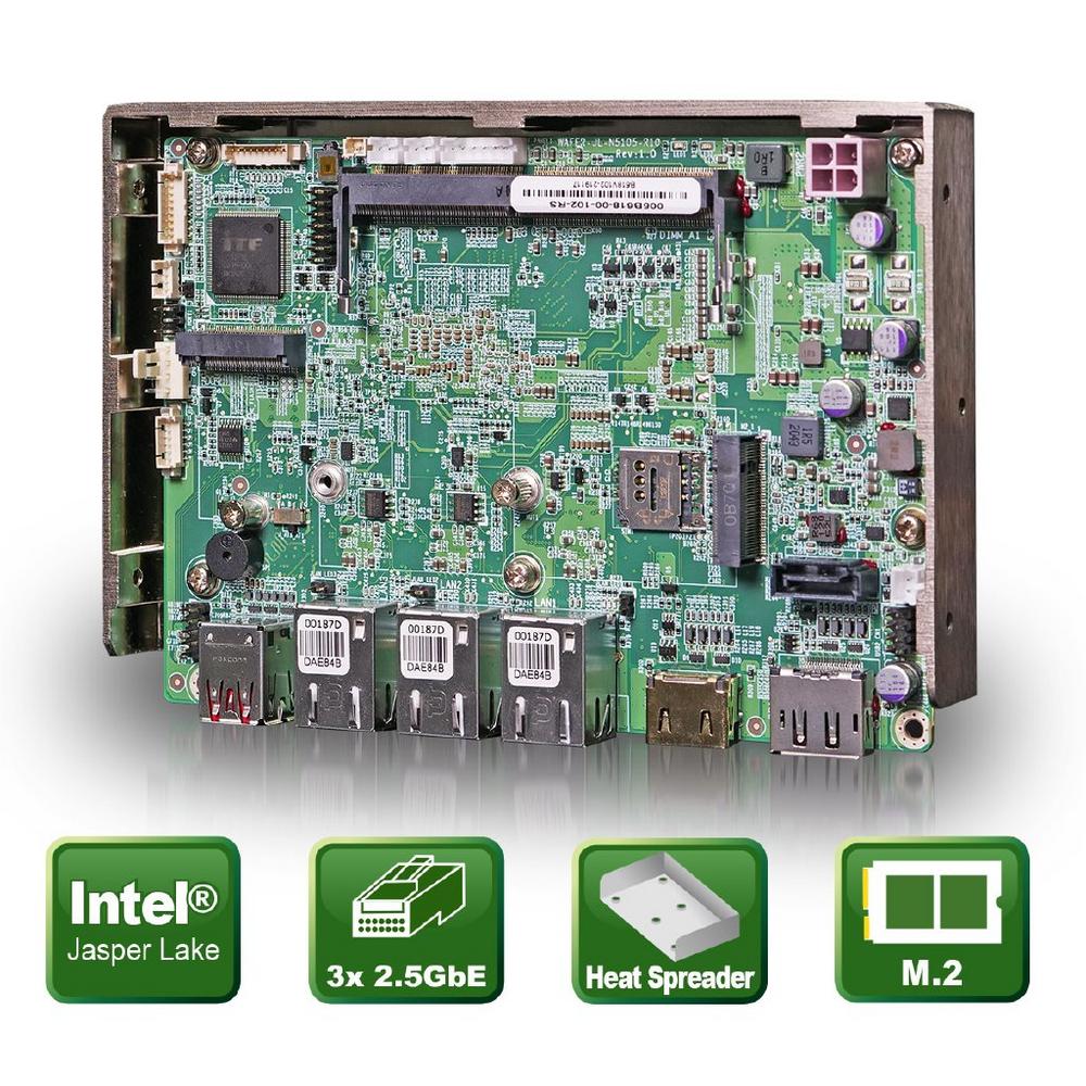 Embedded board with Tripple 2.5G network interface