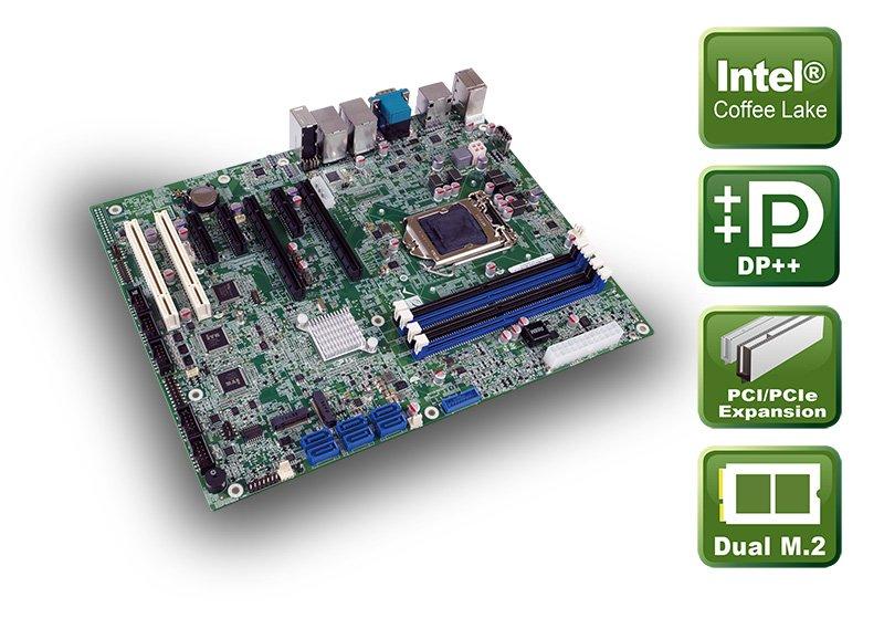 Industrial Coffee Lake ATX Mainboard with Dual Thunderbolt