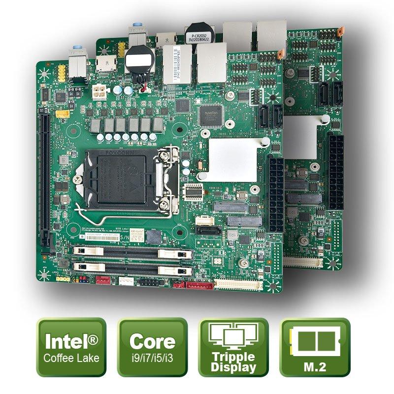 Mini ITX Board für Intel® CoreTM Prozessoren der 9ten und 8ten Generation