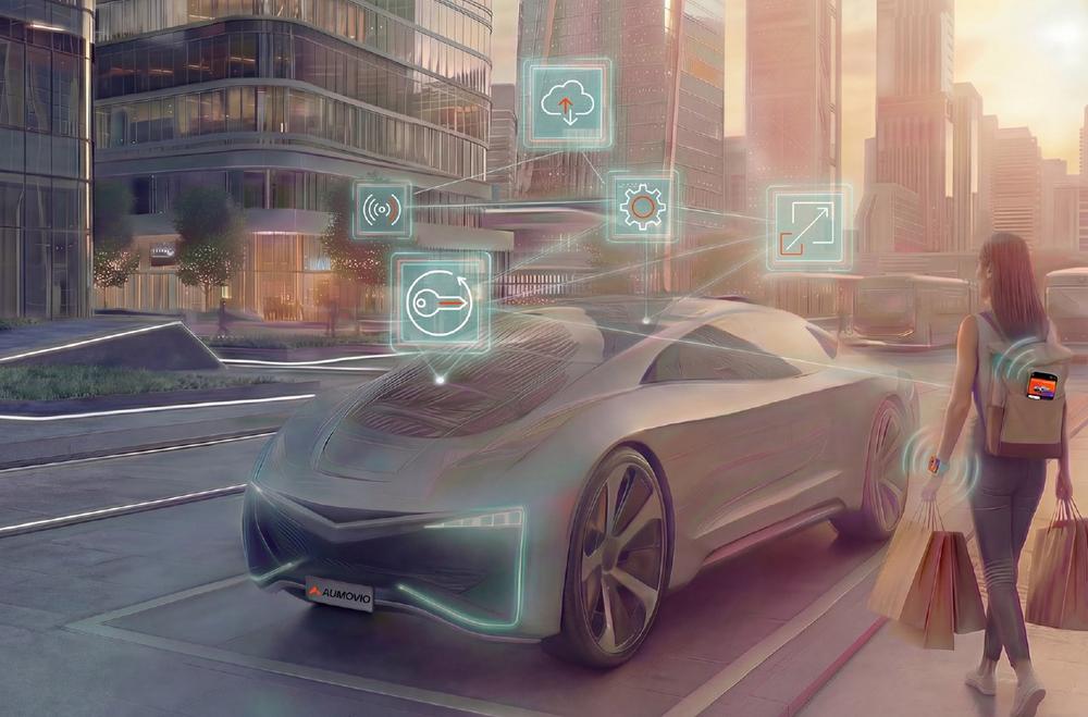 Smartphone statt Schlüsselbund: AUMOVIO liefert integrierte Zugangslösung für europäischen Automobilhersteller