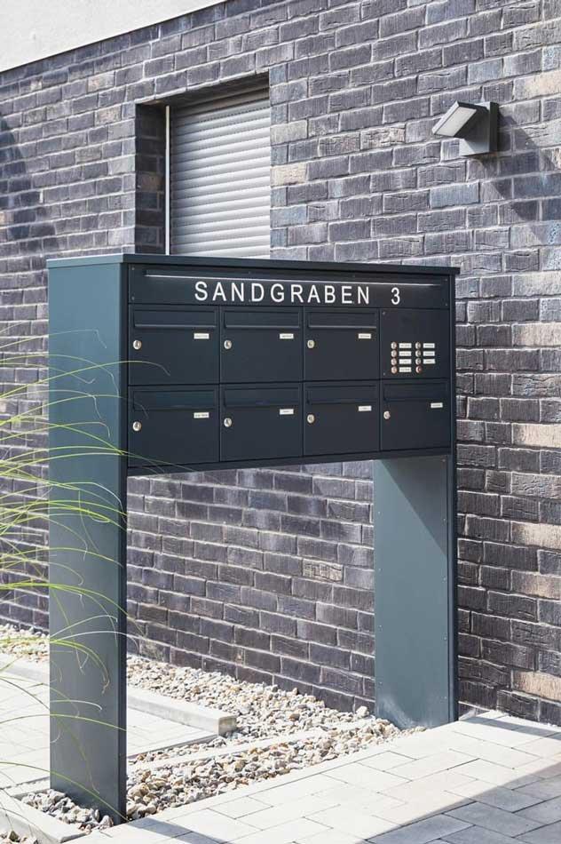Freistehende Briefkastenanlagen: flexibel, sicher und langlebig | KNOBLOCH