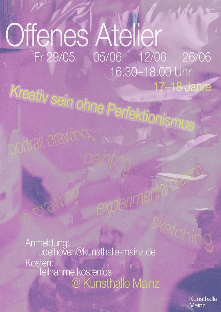 Offenes Atelier für 17–18-Jährige