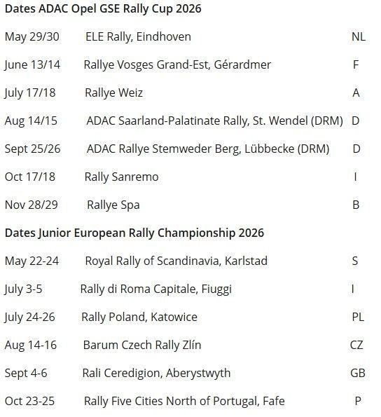New Cup Car, Attractive Calendar, Strong Junior Team: Opel Brings Exciting Proposition to International Rallying