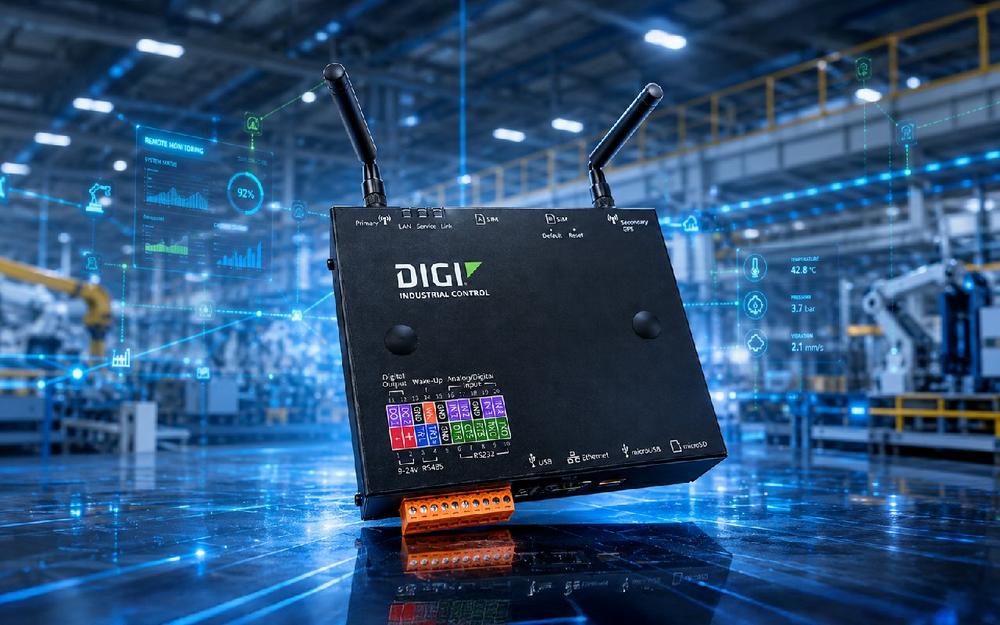 New IoT Controller for Remote Management and Industrial Automation