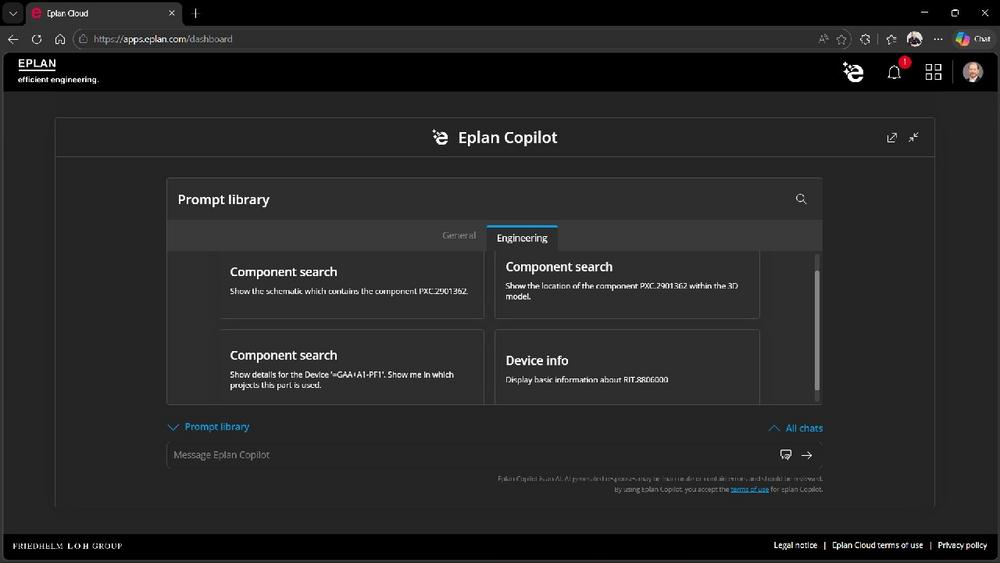 Eplan Copilot: AI on its way to become a reliable knowledge partner in engineering