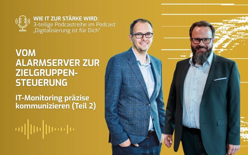 Vom Alarmserver zur Zielgruppensteuerung: Philipp Ghirardini über präzise Kommunikation im IT-Monitoring