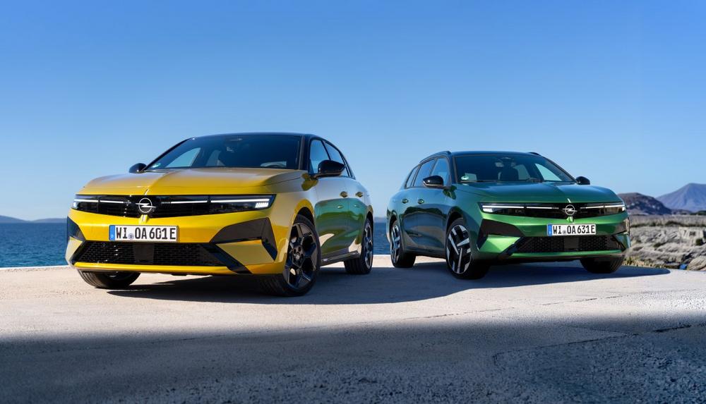 Frei nach Wahl: Neuer Opel Astra als batterie-elektrischer Astra Electric, Plug-in-Hybrid, Hybrid oder effizienter Diesel