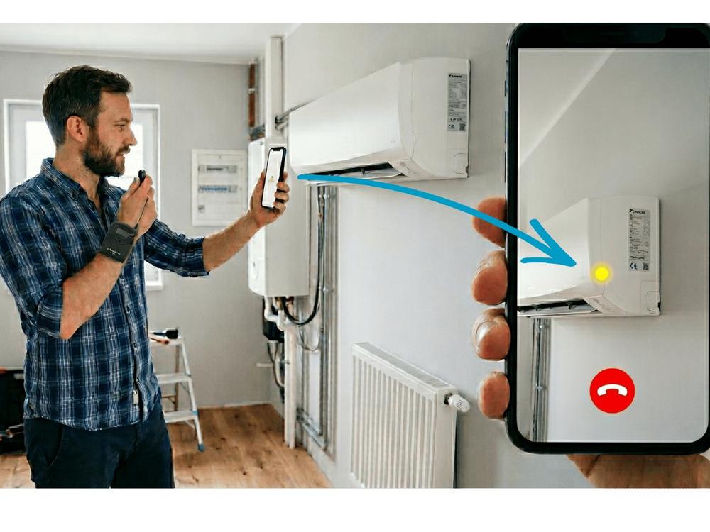 Klimaanlage streikt? Erste Hilfe per Video-Call: Wie tele-LOOK die Effizienz in der Kältetechnik und im SHK-Handwerk massiv steigert