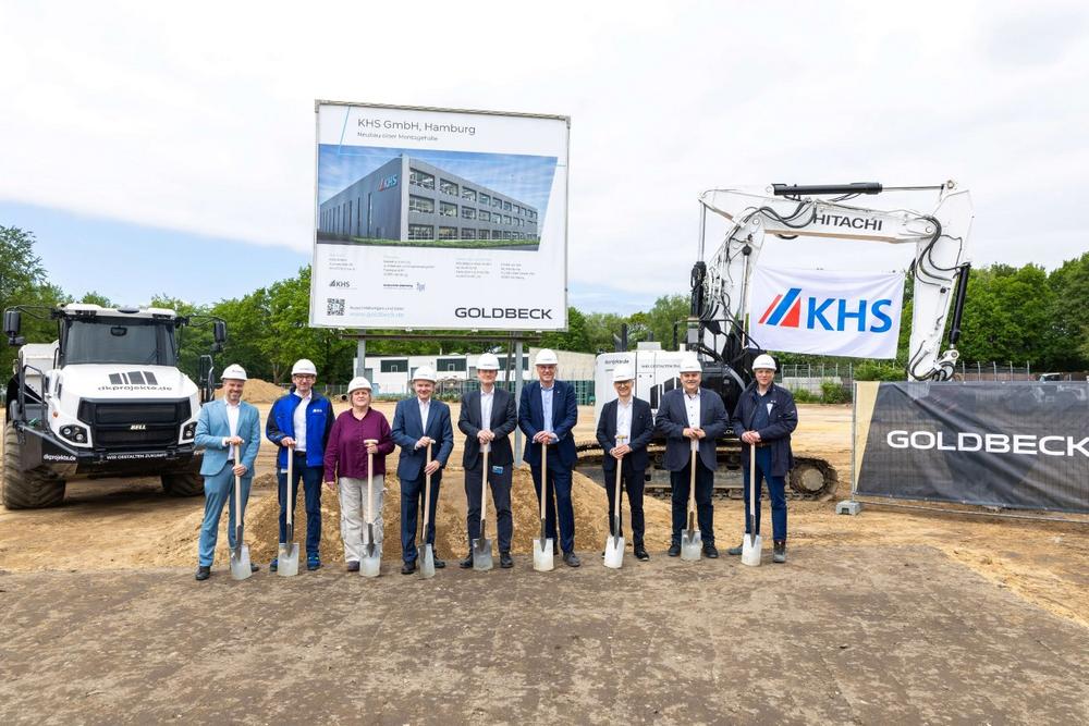 Dank starkem Wachstum: KHS-Barrieretechnologie bekommt eigene Halle in Hamburg