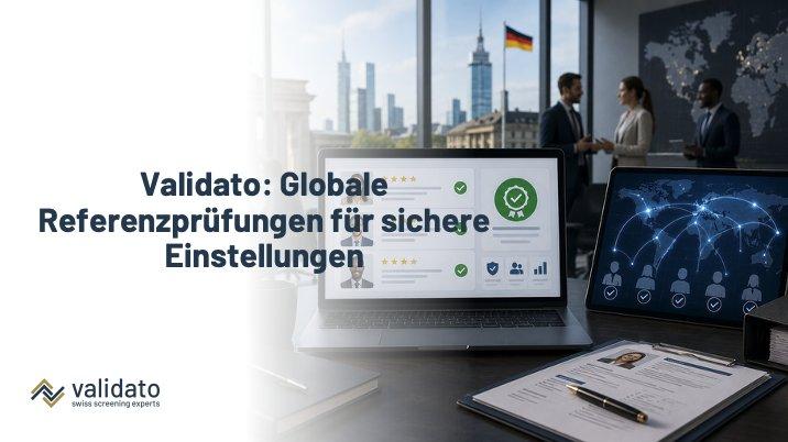 Deutschland setzt auf Qualität: Validato liefert globale Referenzprüfungen für sichere, fundierte Einstellungsentscheidungen