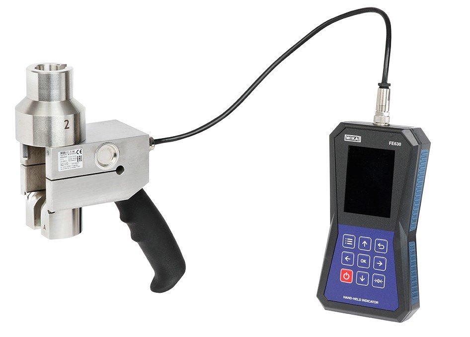 FRKPS chain hoist test set from WIKA with new hand-held indicator