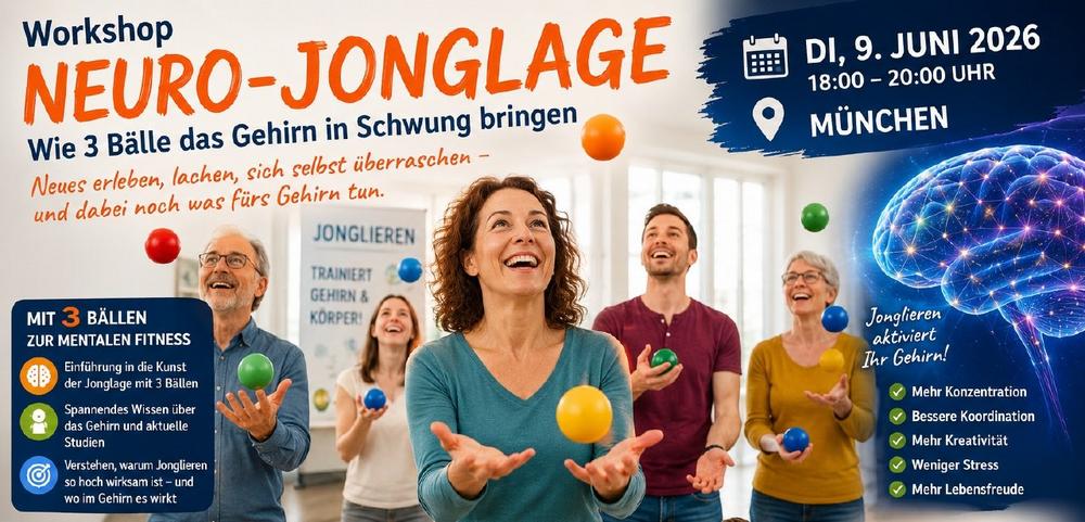 Neues erleben, lachen, sich selbst überraschen – am Di, 9. Juni 2026 (18:00 Uhr) in München
