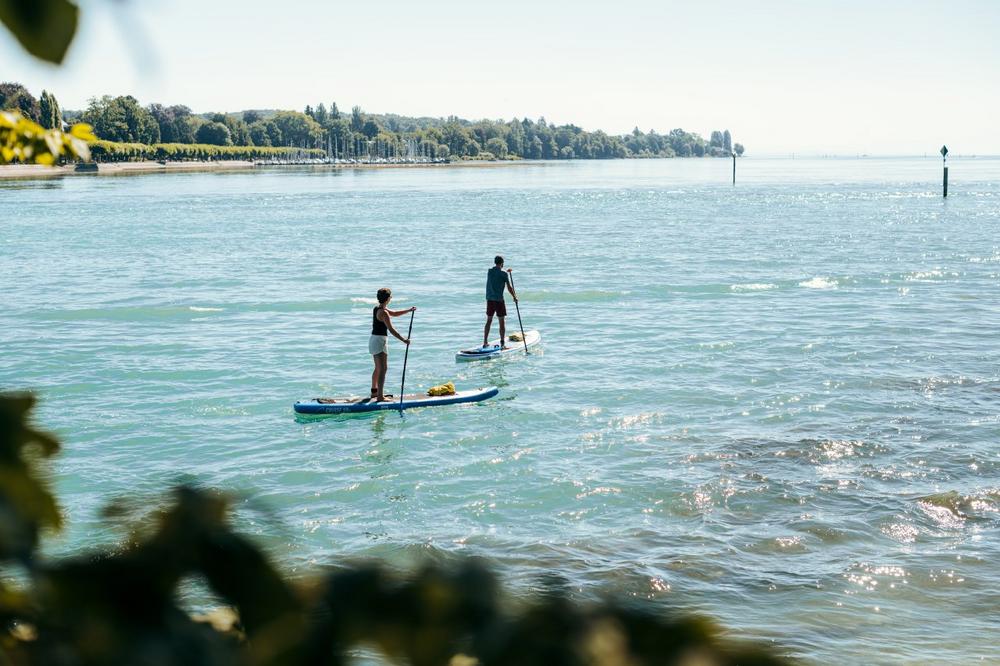Erlebnisse im Juli: Bierseelig, Schnuppersegeln und Sup-Tour zur Mainau