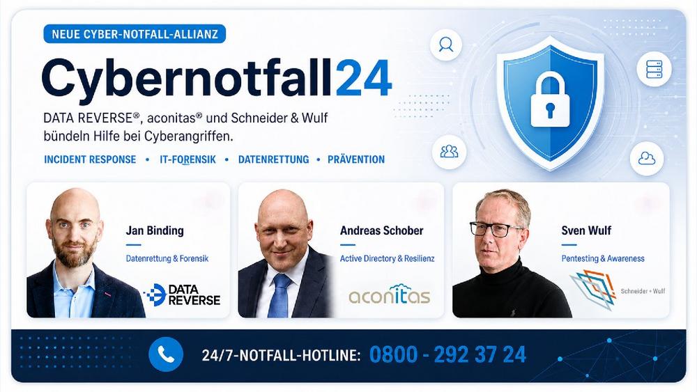 aconitas in der Cyber-Notfall-Allianz: Identitätsschutz ist ein unterschätzter Hebel