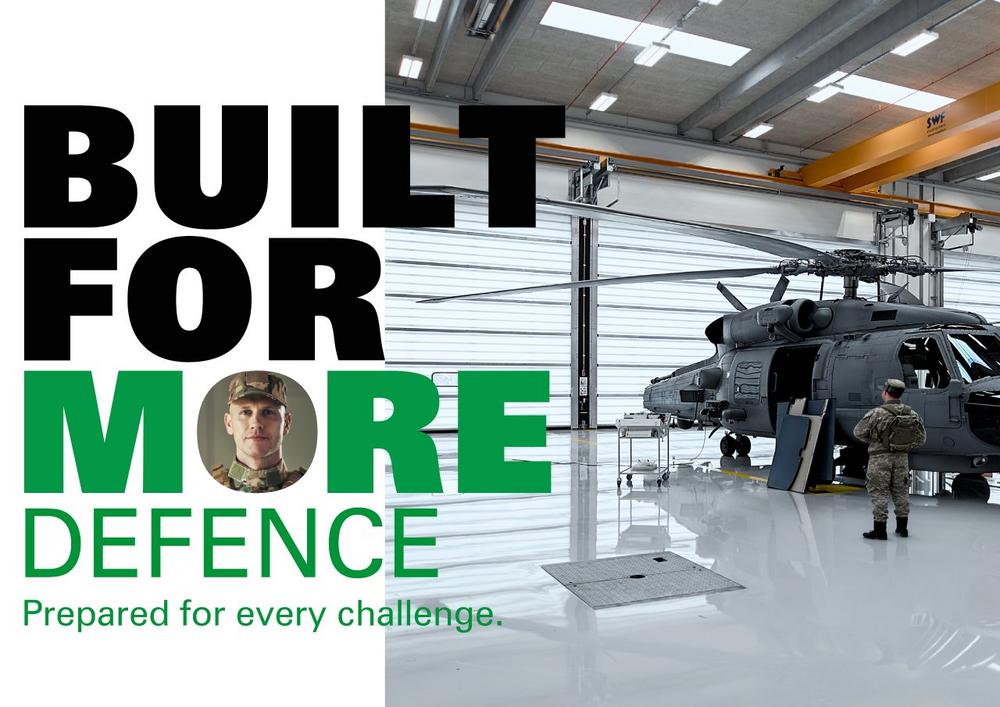 BUILT FOR MORE DEFENCE – Schutz auf höchstem Niveau: Einbruchsichere Tore für kritische Bereiche