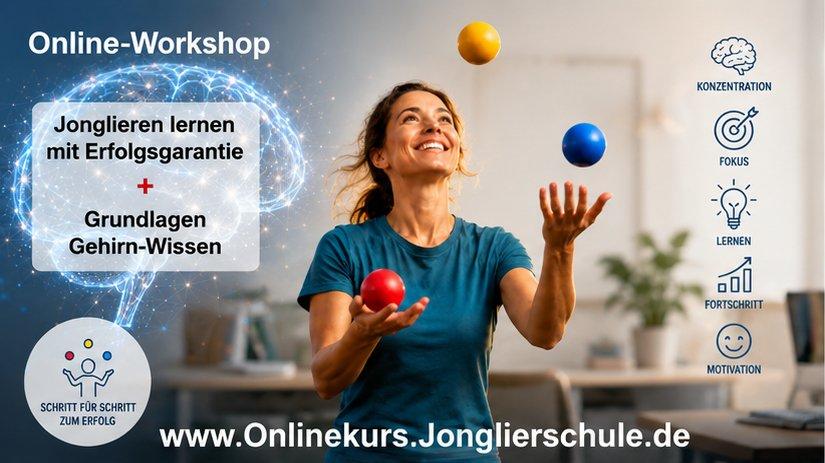 Drei Bälle, ein Gehirn und viele Erfolgserlebnisse