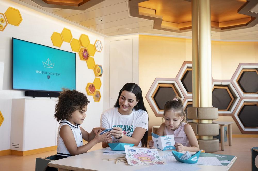 Die MSC Foundation und MSC Cruises starten mit Oceans Day powered by MSC Foundation ein neues Edutainment-Programm für den Meeresschutz an Bord