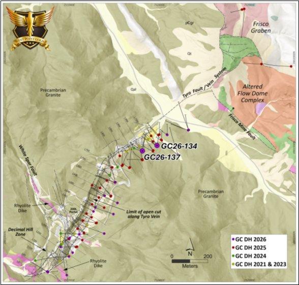 West Point Gold durchteuft 19,7 m mit 9,06 g/t Au und 35,7 m mit 3,2 g/t Au und stärkt damit die Zuversicht in NE Tyro