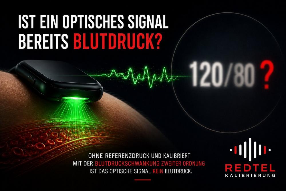 Ist ein optisches Signal bereits Blutdruck? Warum Licht allein keinen Druck misst.