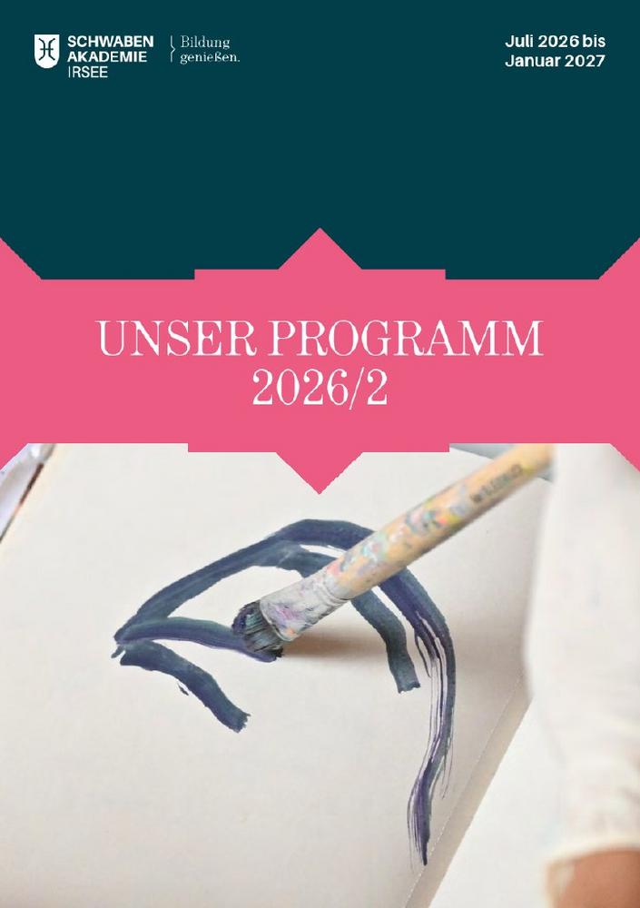 Bildung genießen in neuem Look – Das neue Programm der Schwabenakademie Irsee ist da!