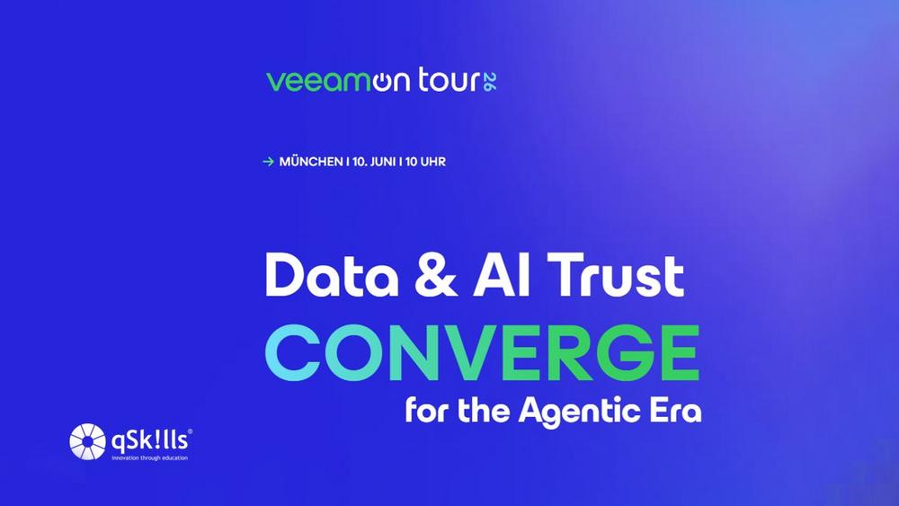 Data & AI Trust im Fokus: qSkills blickt auf die VeeamON Tour 2026 zurück