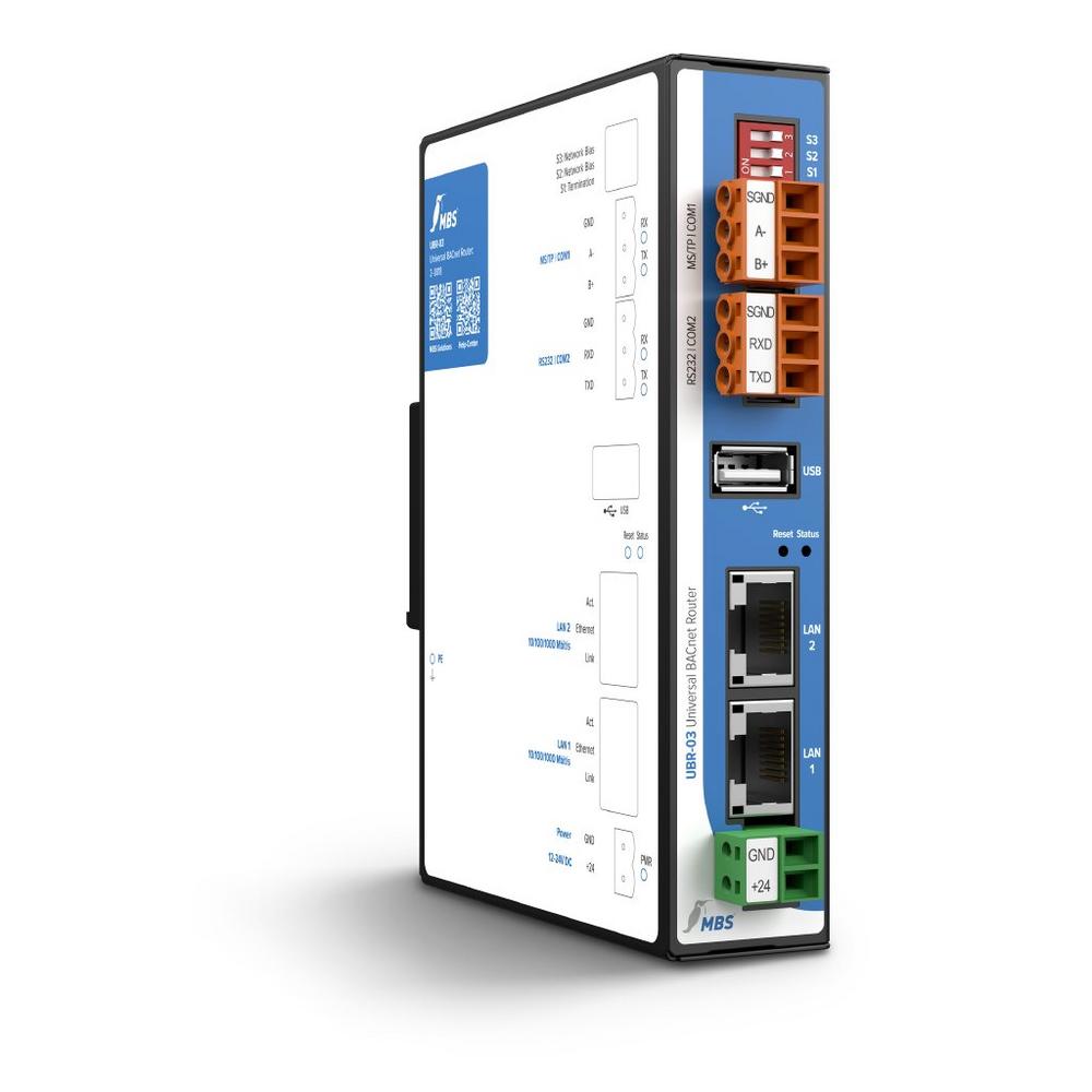 UBR-03: Maximale Power für BACnet/SC in großen Liegenschaften