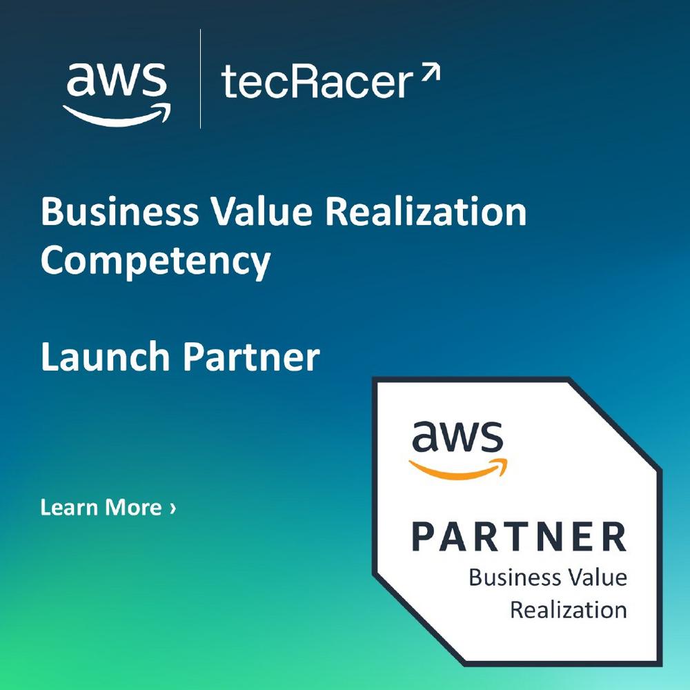 tecRacer Achieves the AWS Business Value Realization Competency