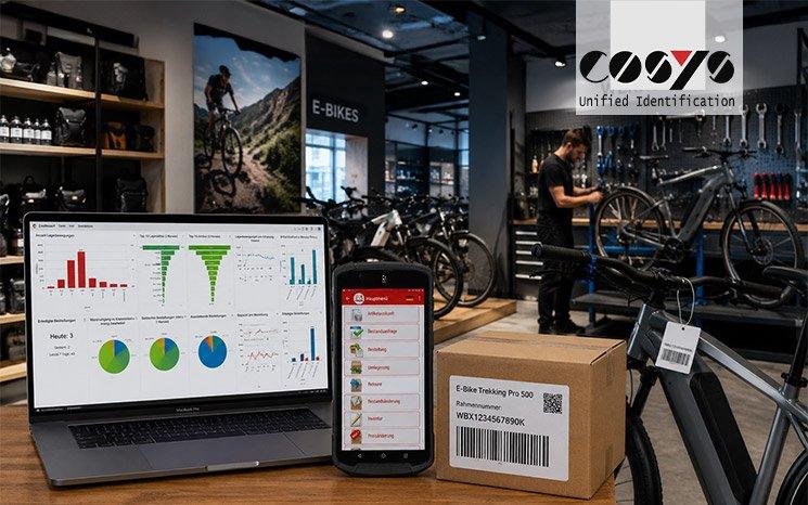 Rahmennummern, E-Bike-Lager und Werkstattbestand im Fahrradhandel digital verwalten