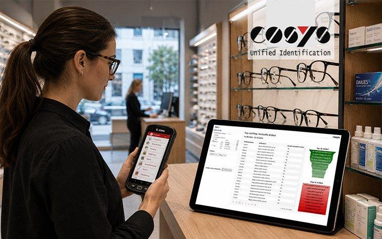 Brillenfassungen, Kontaktlinsen und Filialbestände in der Augenoptik digital verwalten