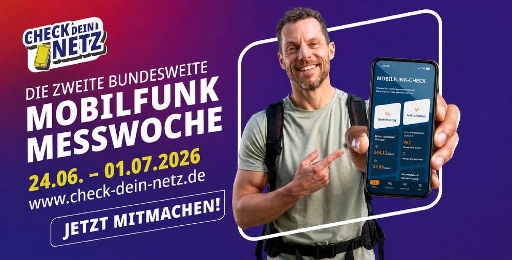 Mobilfunk-Messwoche läuft: zafaco unterstützt bundesweite Initiative mit modernisierter App „Mobilfunk-Check“