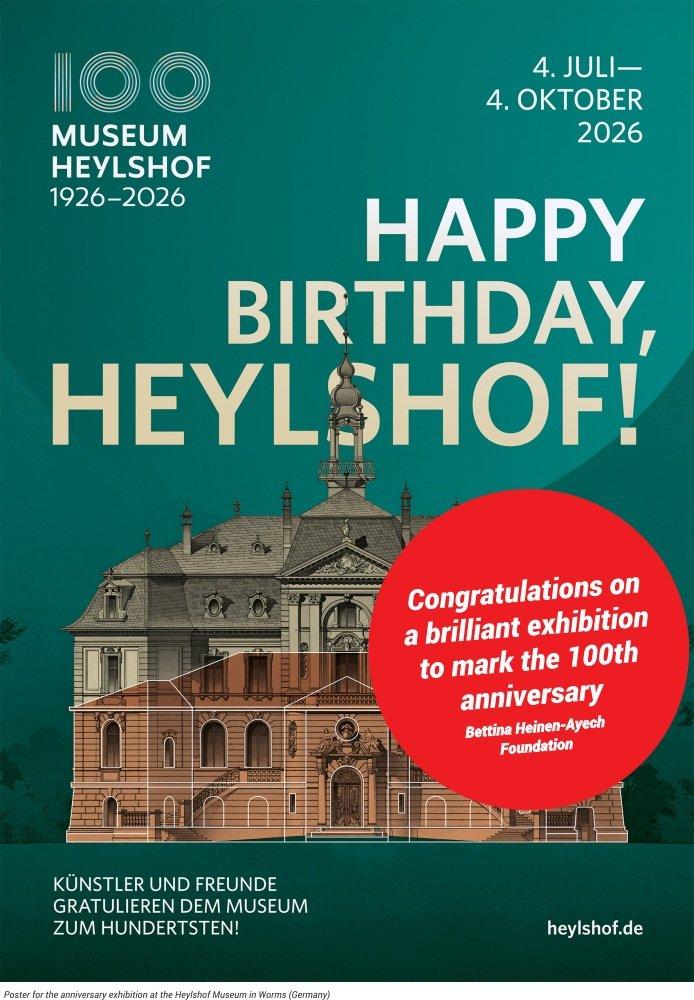 Happy Birthday, Heylshof! Warmest congratulations on your 100th birthday
