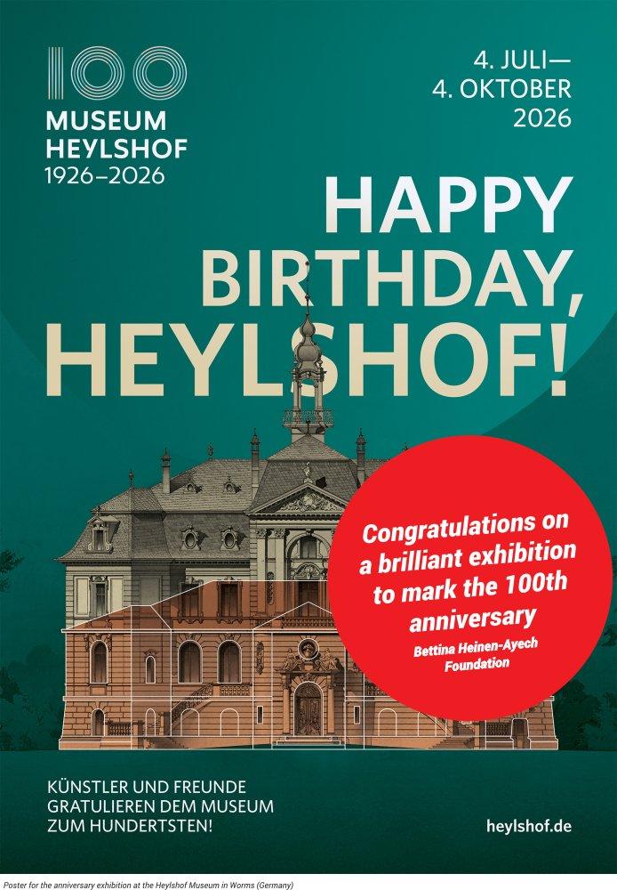 Happy Birthday, Heylshof! Herzliche Glückwünsche zum 100. Geburtstag